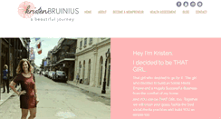 Desktop Screenshot of kristenbruinius.com